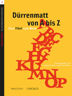 cover image of Dürrenmatt von a bis Z